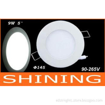 9W 600Lm Indoor Nature White SMD LED Panel Light With CE Ap